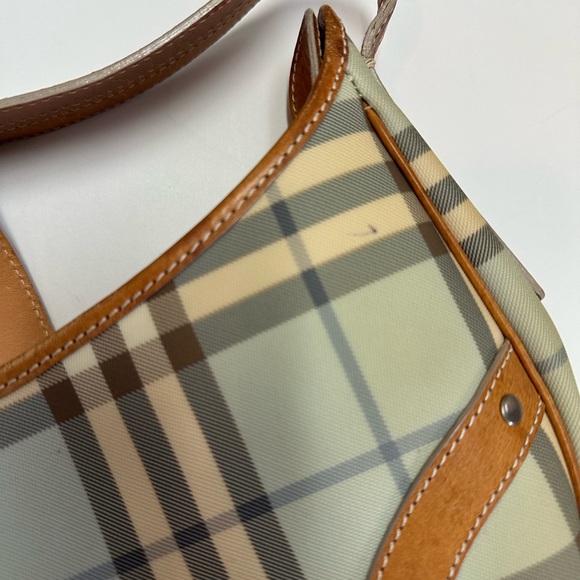 Burberry Nova Check Canvas Shoulder Bag - Picture 8 of 14